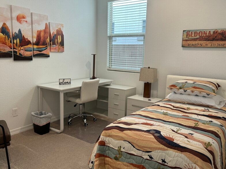 Third Bedroom- twin with desk - 9052 W Georgia Ave