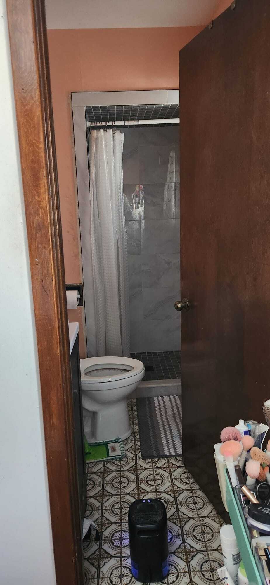 View of new shower - 2116 Thaler Ave