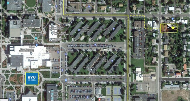 Proximity to BYU-I - 325 Harvard Ave