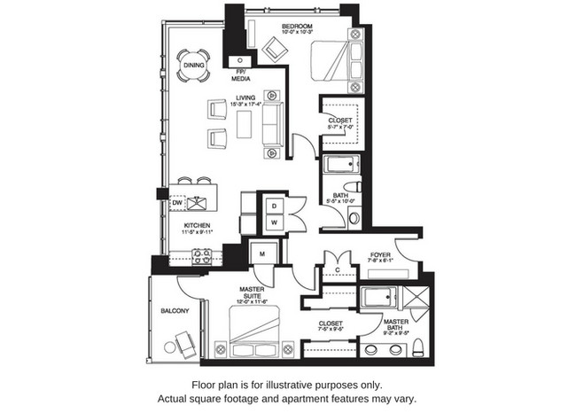 Floorplan - The Bravern