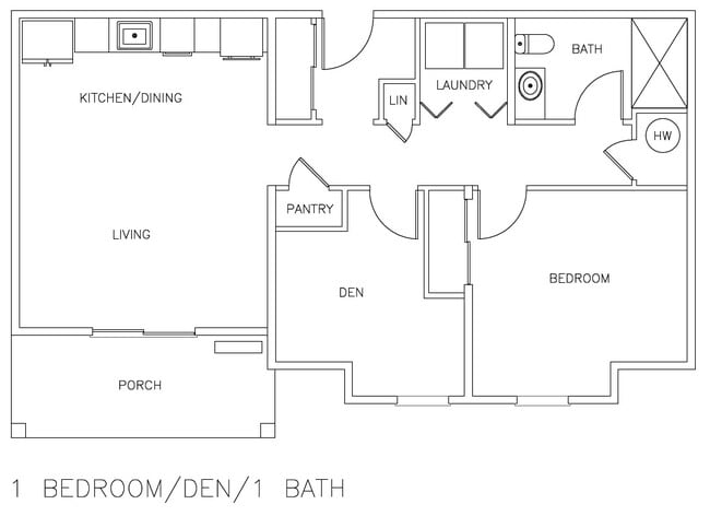 Floorplan - The Laurel at 401 Albany Turnpike