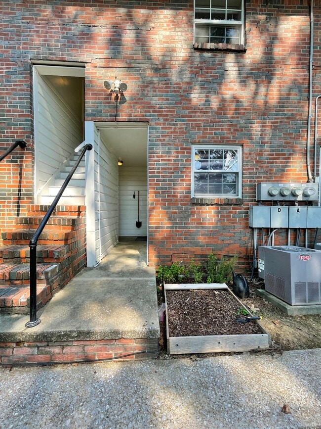 Back door entry - 1900 Courtney Dr