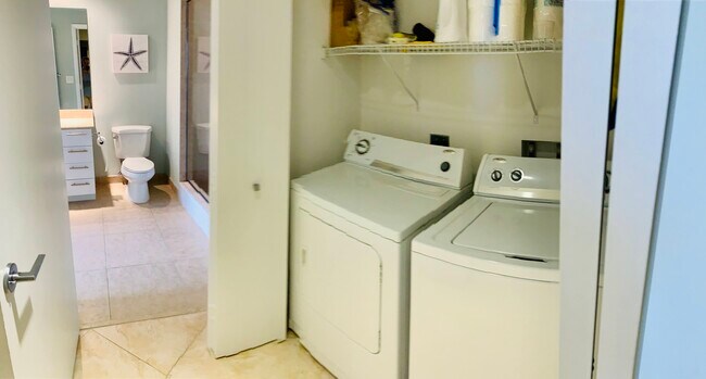 Laundry Closet - 550 Okeechobee Blvd