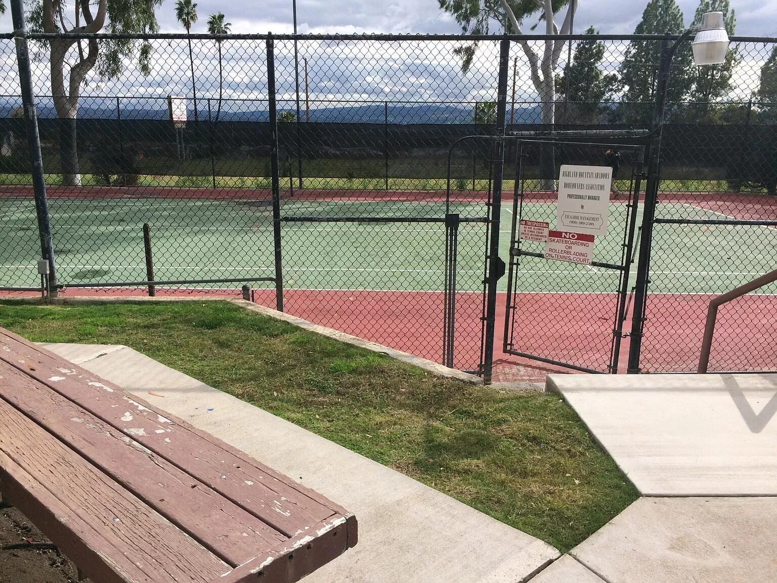 tennis court - 2266 Denair Ave