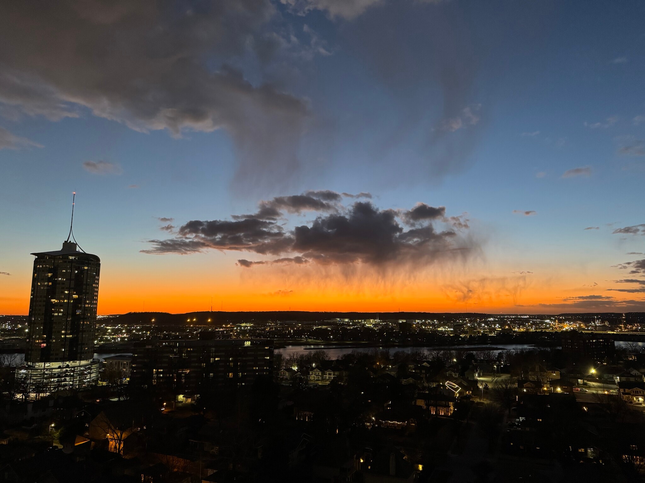 Sunset views from balcony. - 1502 S Boulder Ave