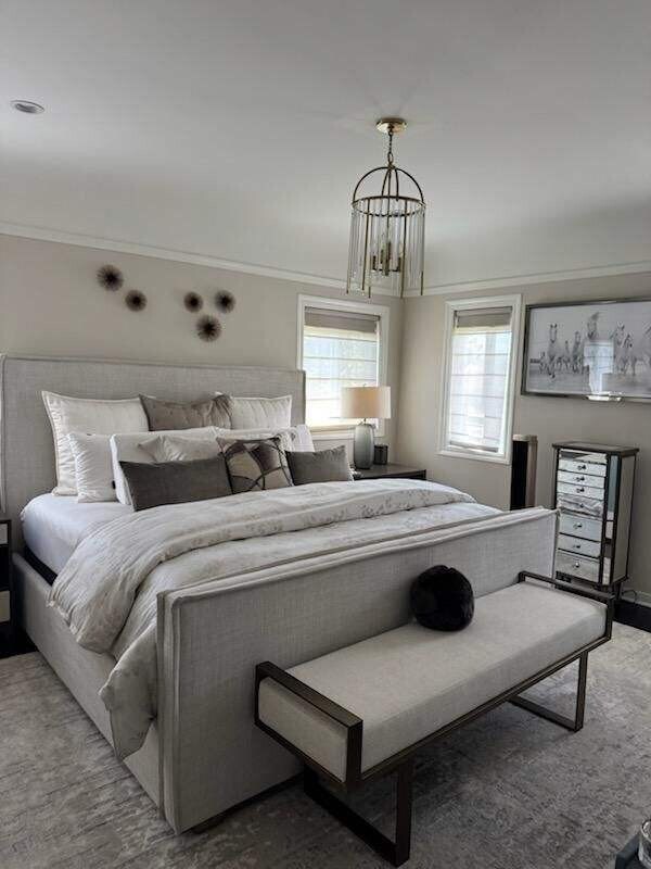 Primary bedroom - sample furnished view - 7930 W 4th St