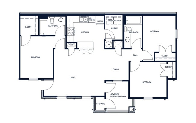 Floorplan - Pines At Allen St