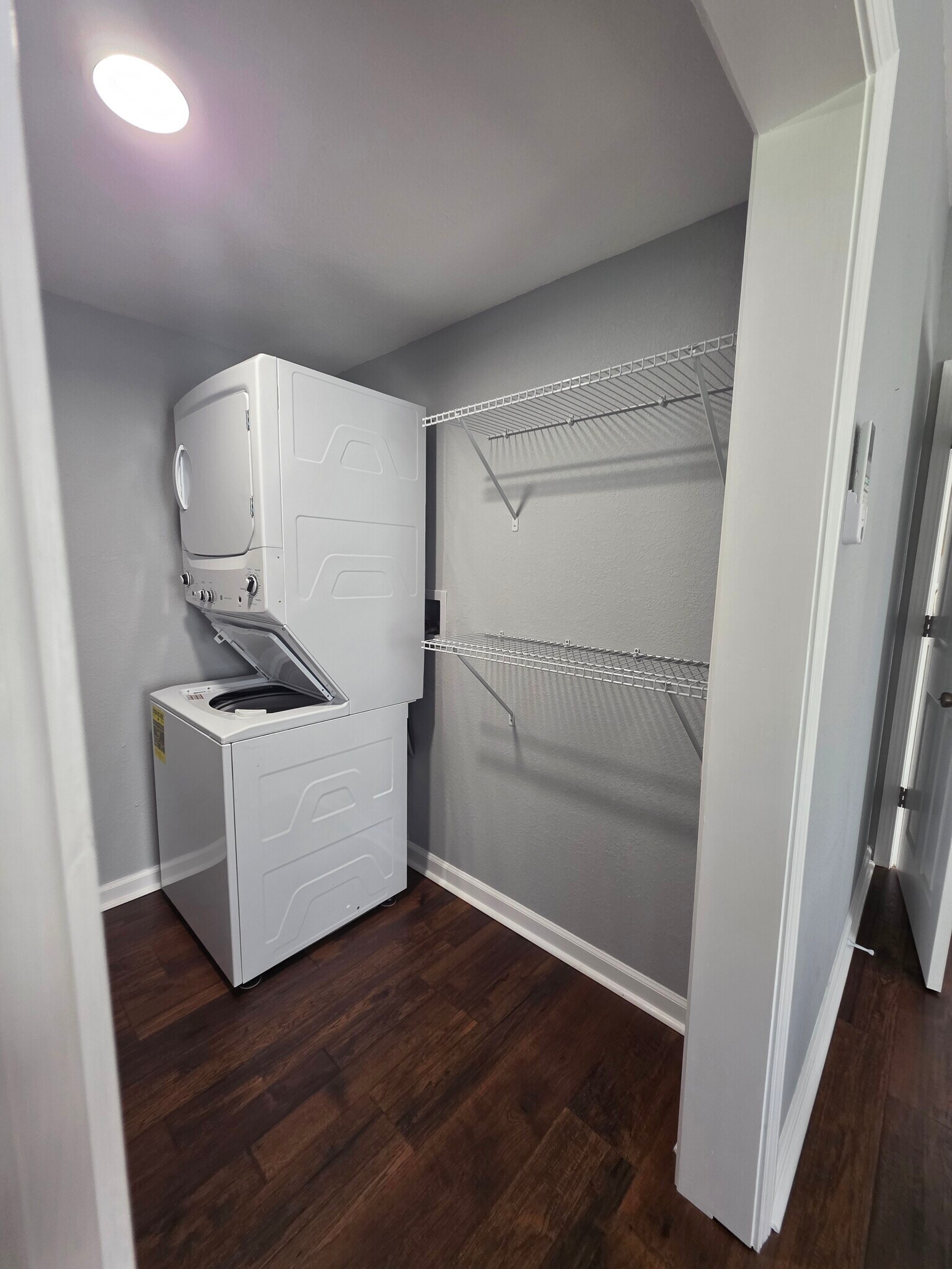 Walk-in closet/laundry - 703 1st St