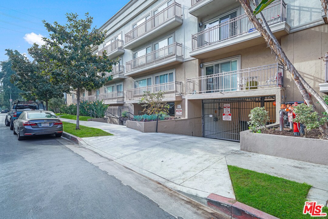 Gated parking - 141 S Clark Dr