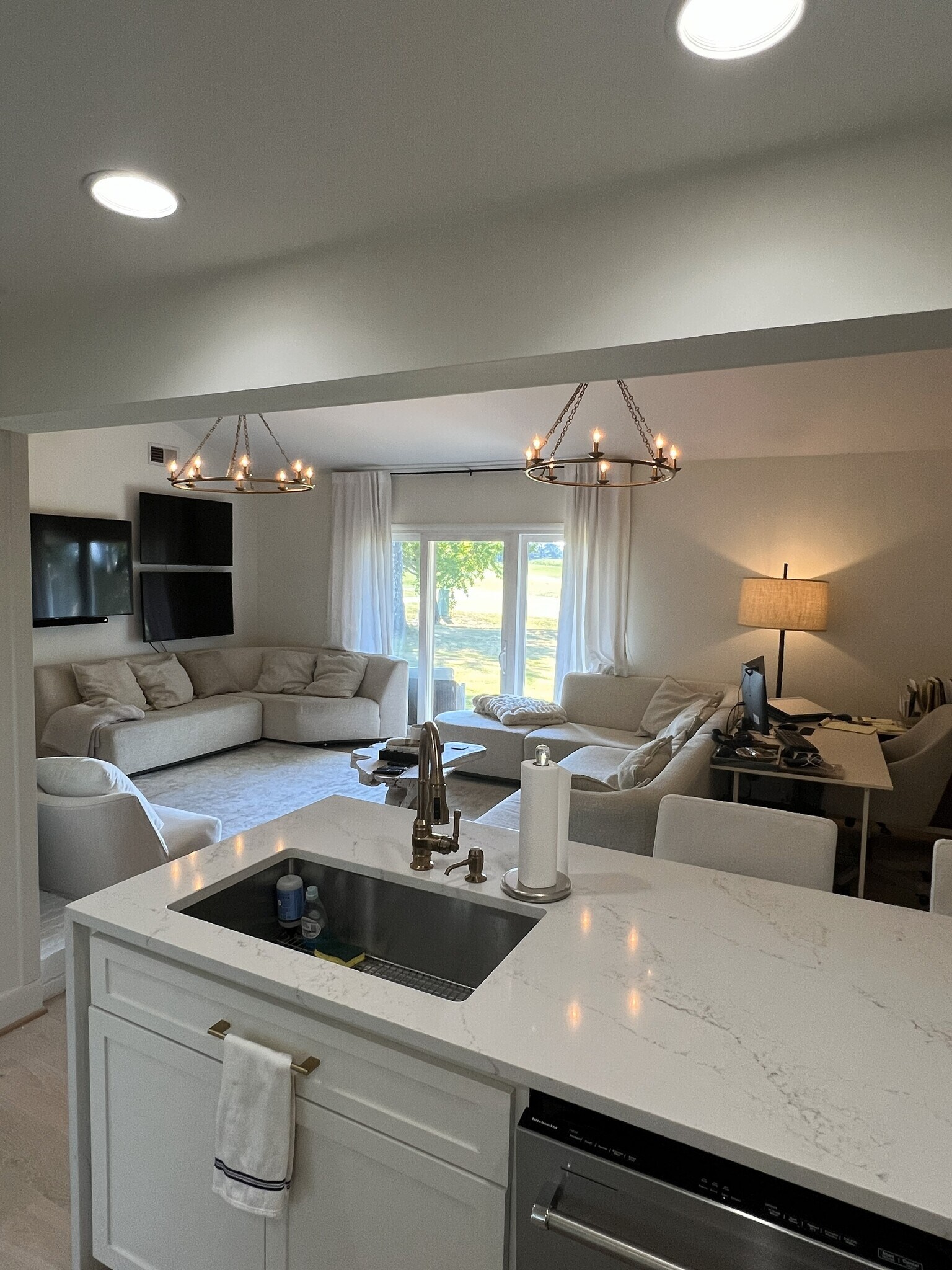 View from Kitchen - 7725 River Ridge Rd NE