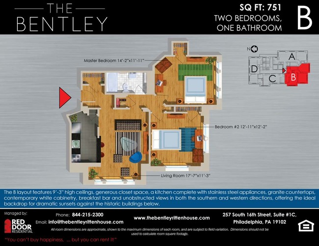 Floorplan - The Bentley