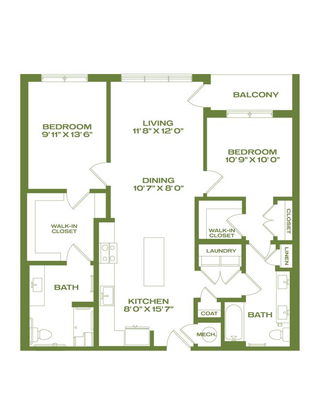 Floorplan - Artifact NoDa