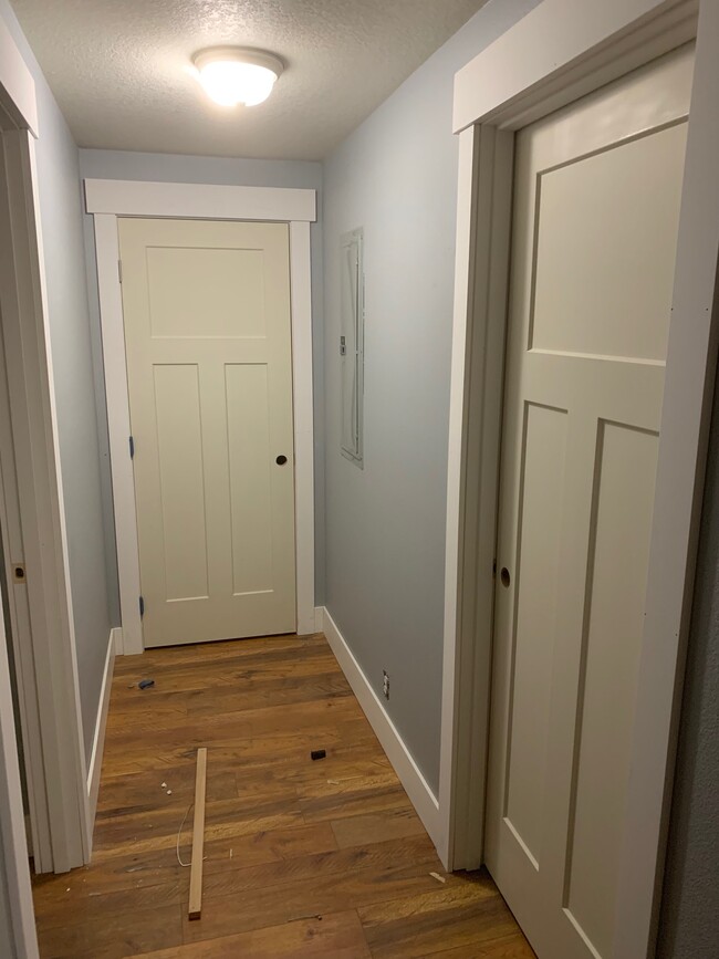 Interior doors and trim have not been painted yet. - 748 NE Oak Place