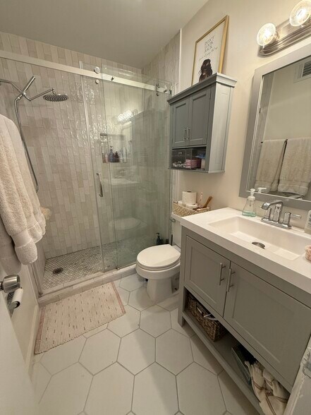 Renovated Master bathroom - 1177 Church St