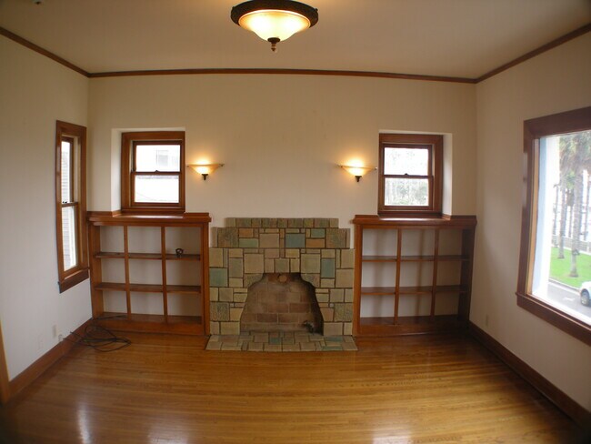 Typical Built in woodwork of one of the top front units. - 2215 A Ocean Ave - 2213 Ocean Ave