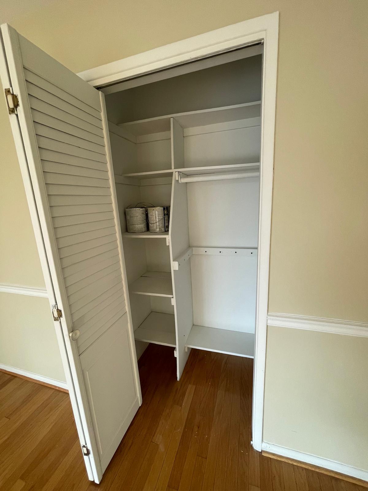 Den Coat Rack Closet - 4360 Ivymount Ct
