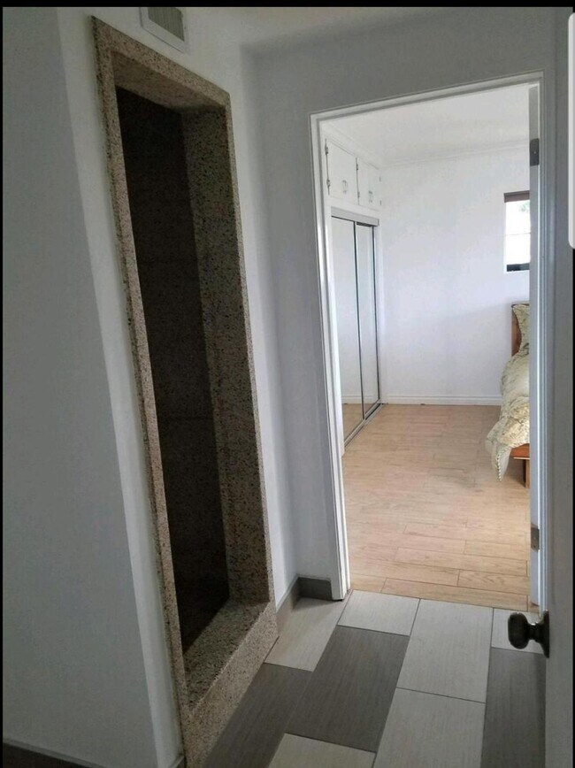 Hallway view of bedroom - 3800 Don Felipe Dr