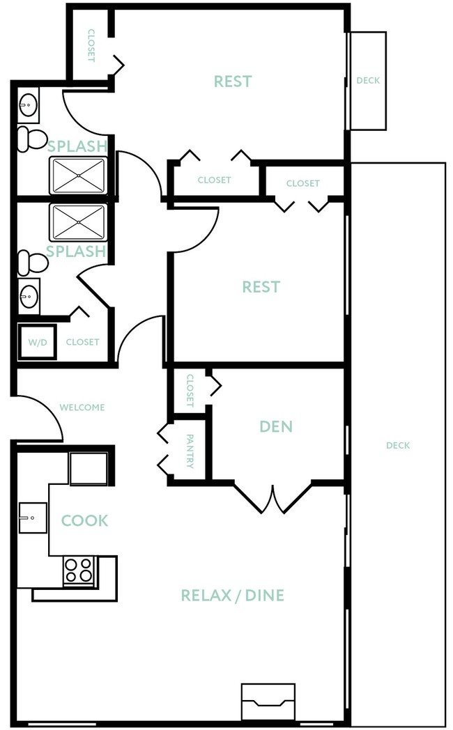 Floorplan - Row on Third