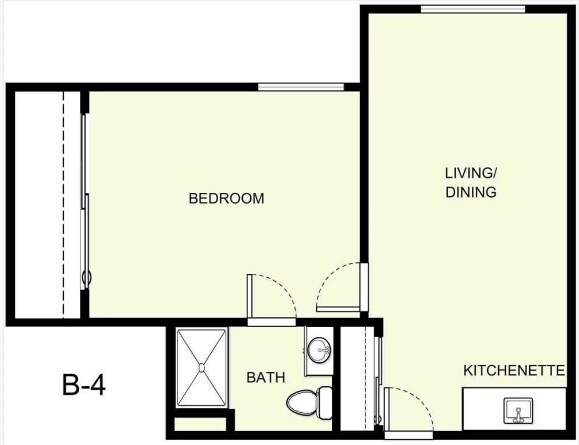 Floorplan - Asher Point Independent Living of Mobile