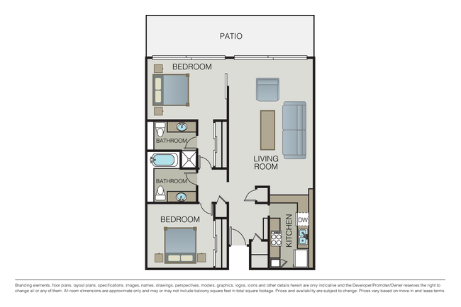 Floorplan - The Promenade at Marina City Club