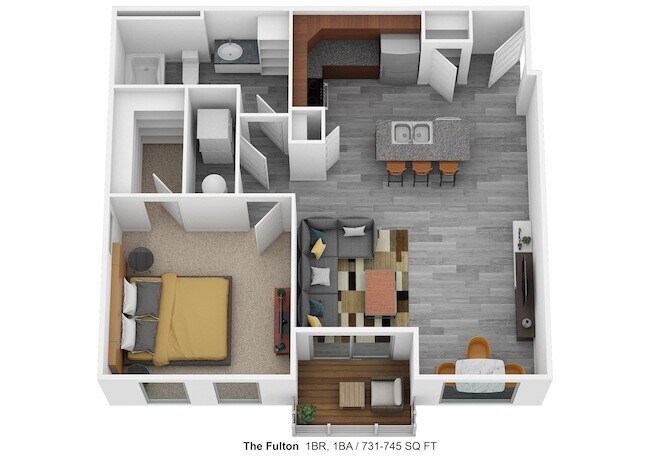 Floorplan - DeSales Flats Apartments*