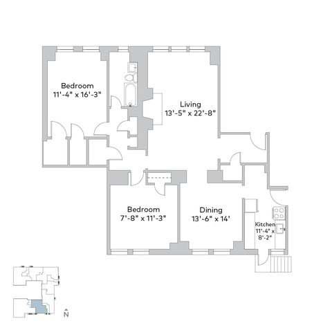 Floorplan - Cloisters