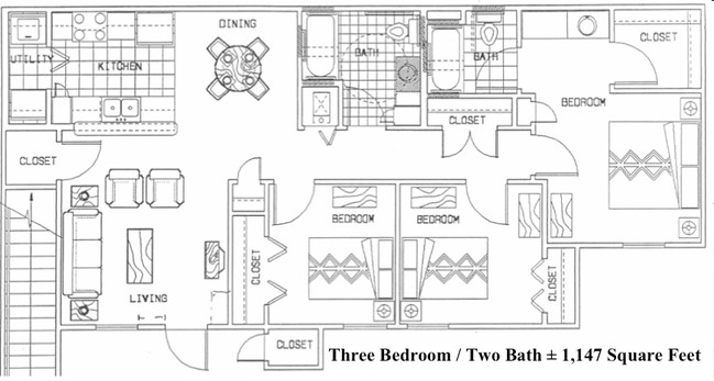 3BR/2BA - Greens at Pebble Creek