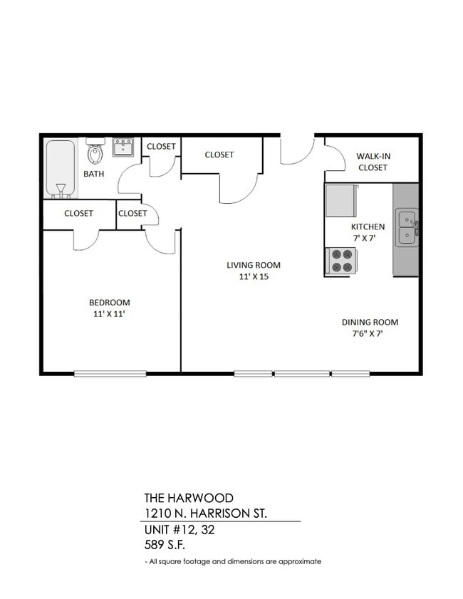 Floorplan - The Harwood