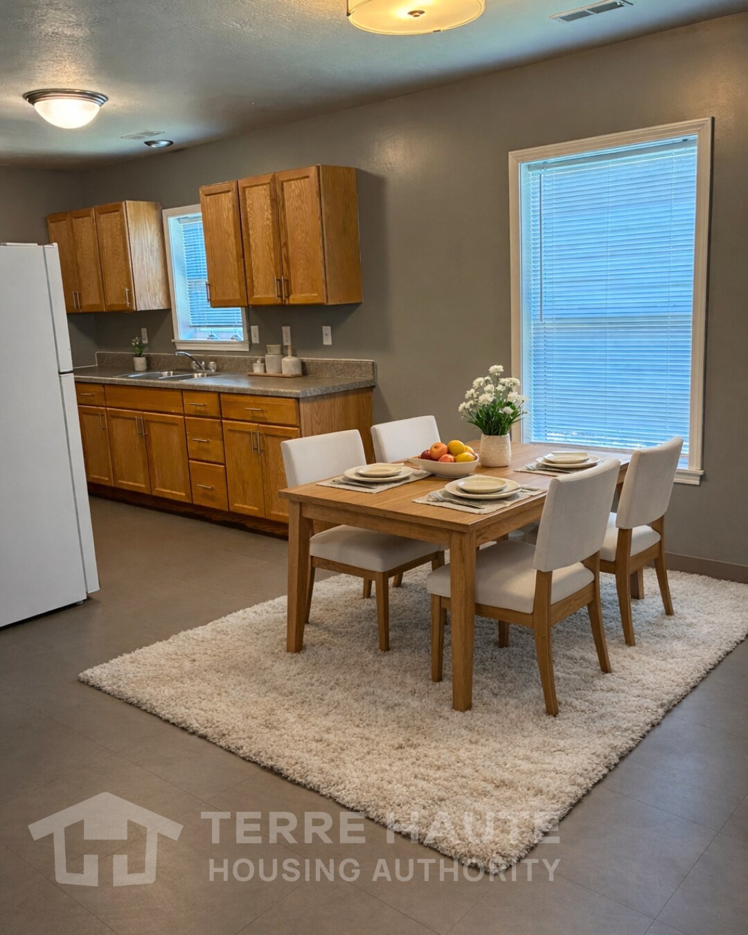 Dining Area Staged - 1309 3rd Ave
