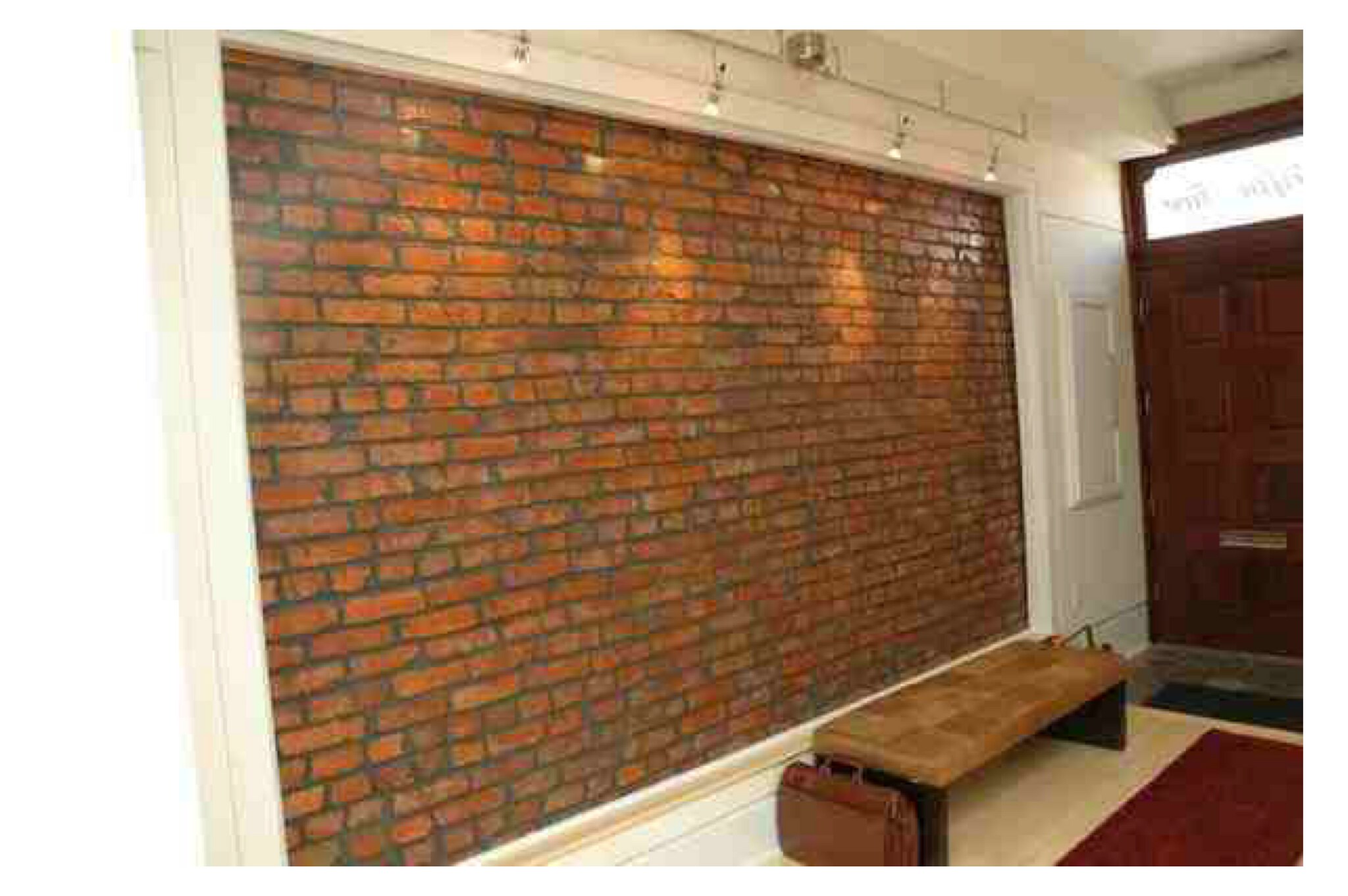 EXPOSED BRICK AT FOYER - 52 T St NW