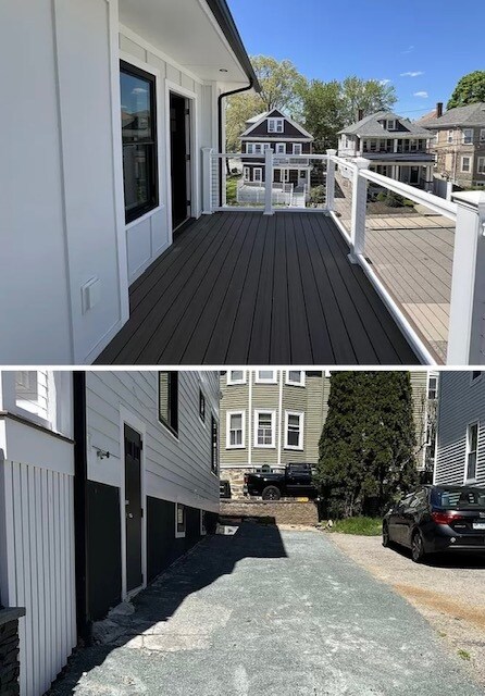 Driveway & Deck - 35 Hunnewell Ave