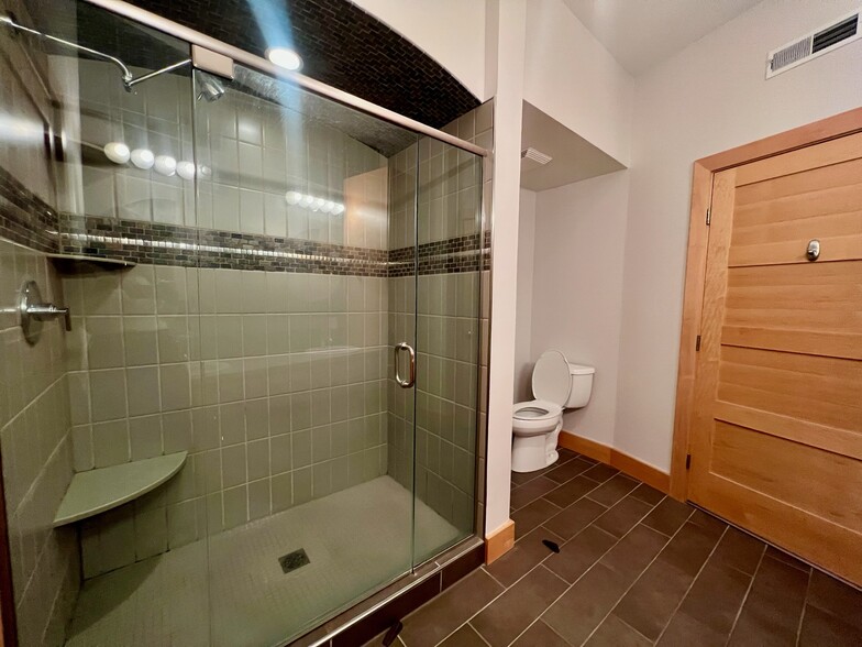 Walk in Shower in Bathroom - 319 Broadway N