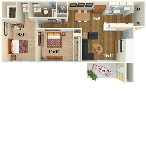 Floorplan - Springwoods at Lake Ridge