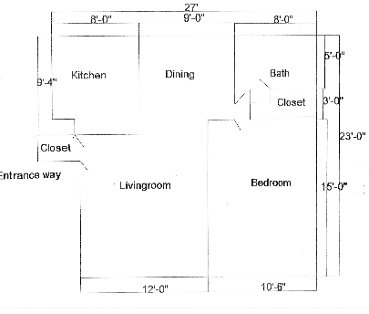 1BR/1BA - Chestnut Village