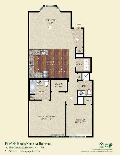 Floorplan - Fairfield Broadway Knolls North At Holbrook