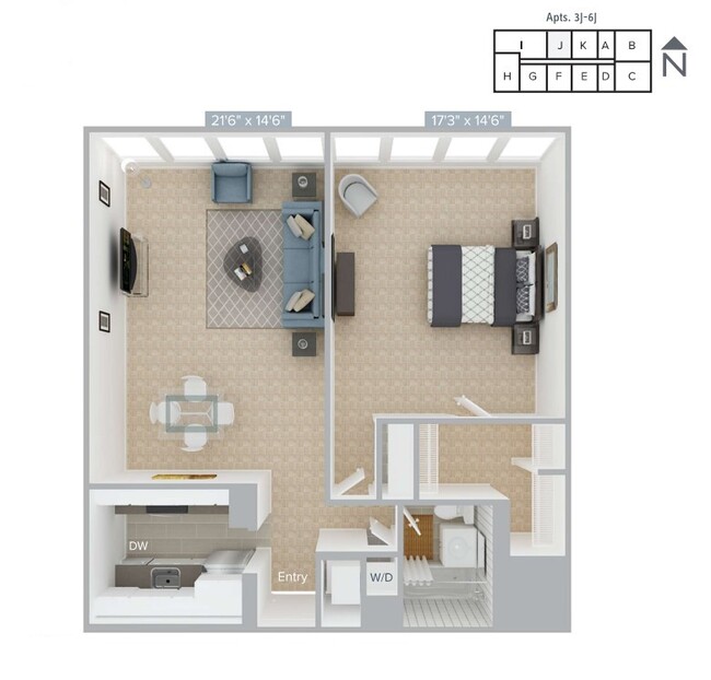 Floorplan - Avalon at Prudential Center