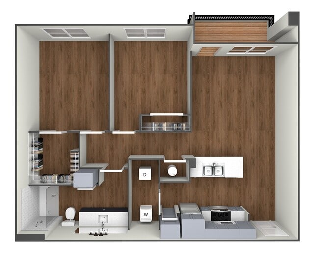 Floorplan - Moda at the Hill