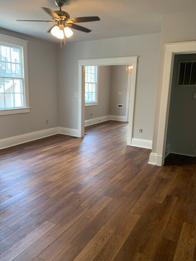 Large Living Room and view to Entry/Dining Room - 1215 Foucher St
