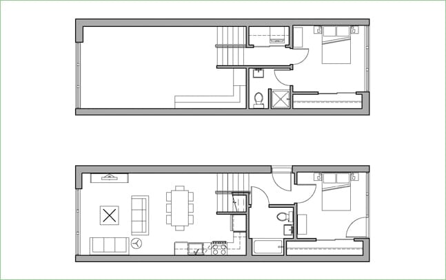 2BR/2BA - H2O Apartments