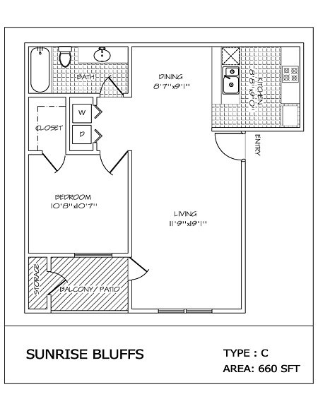 C - Sunrise Bluffs