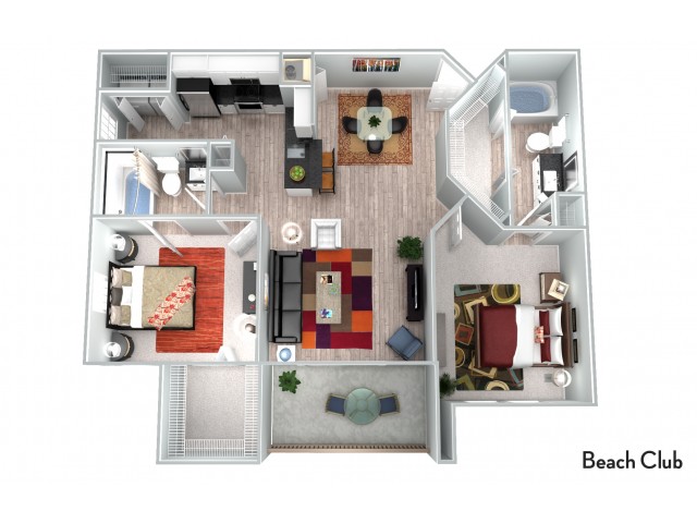 Floorplan - The Rexford at Waterford Lakes