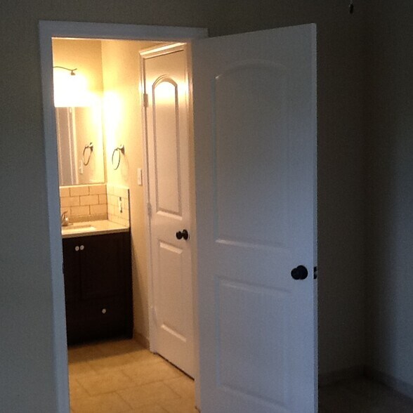 Master bathroom with master closet in the Master Bedroom. - 429 W 2nd St