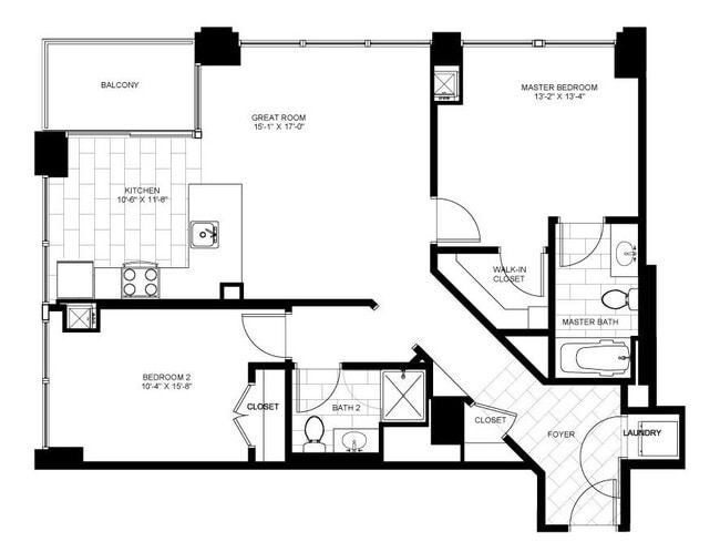 Floorplan - Flair Tower
