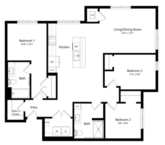 Floorplan - Arbor Court