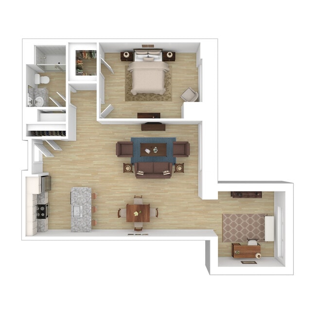 Floorplan - Residences at Mill 8 and 10 (A 55+ Senior Community)