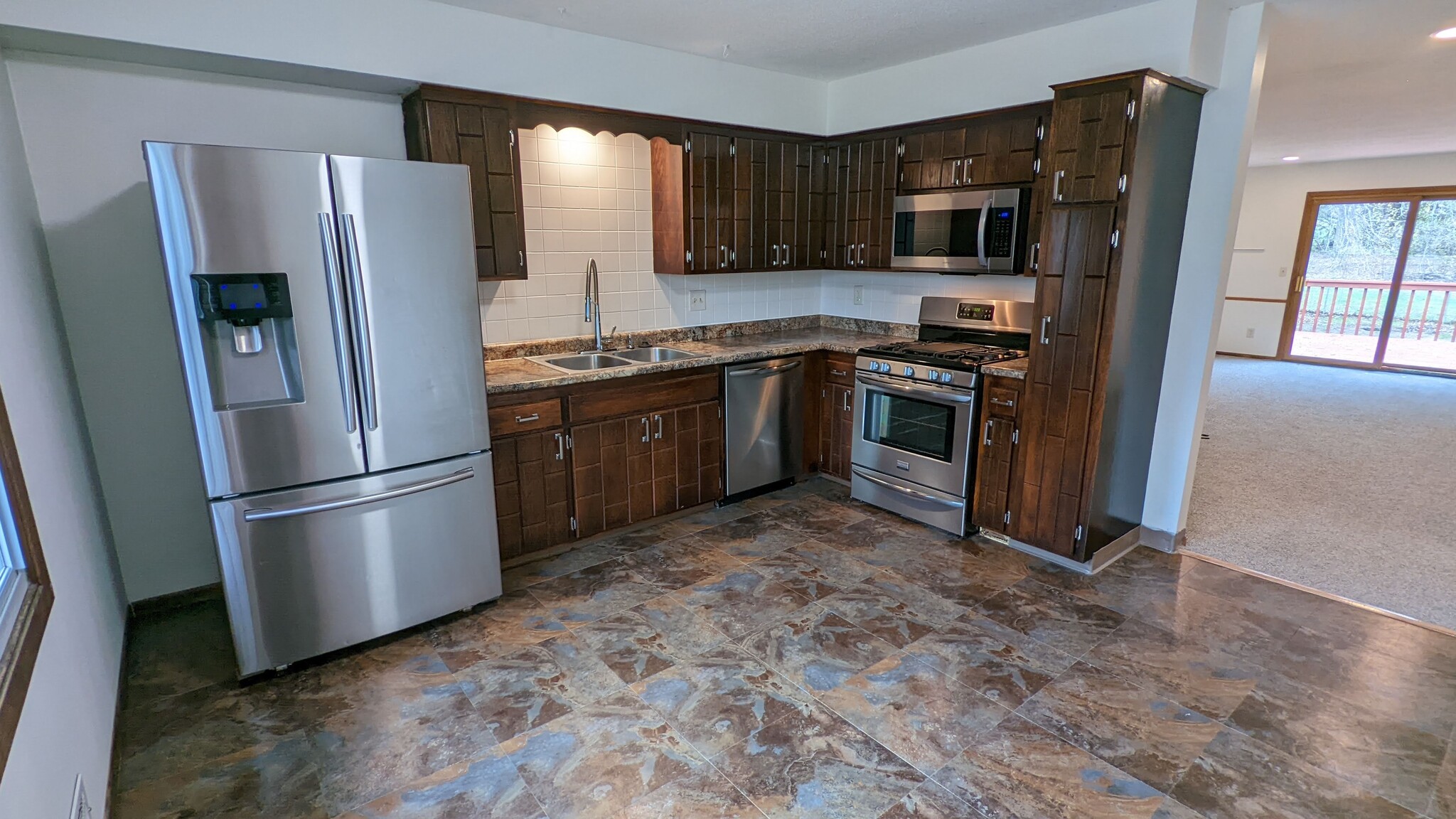 Kitchen with Newer Stainless Steel Appliances - 1870 Jade Ln