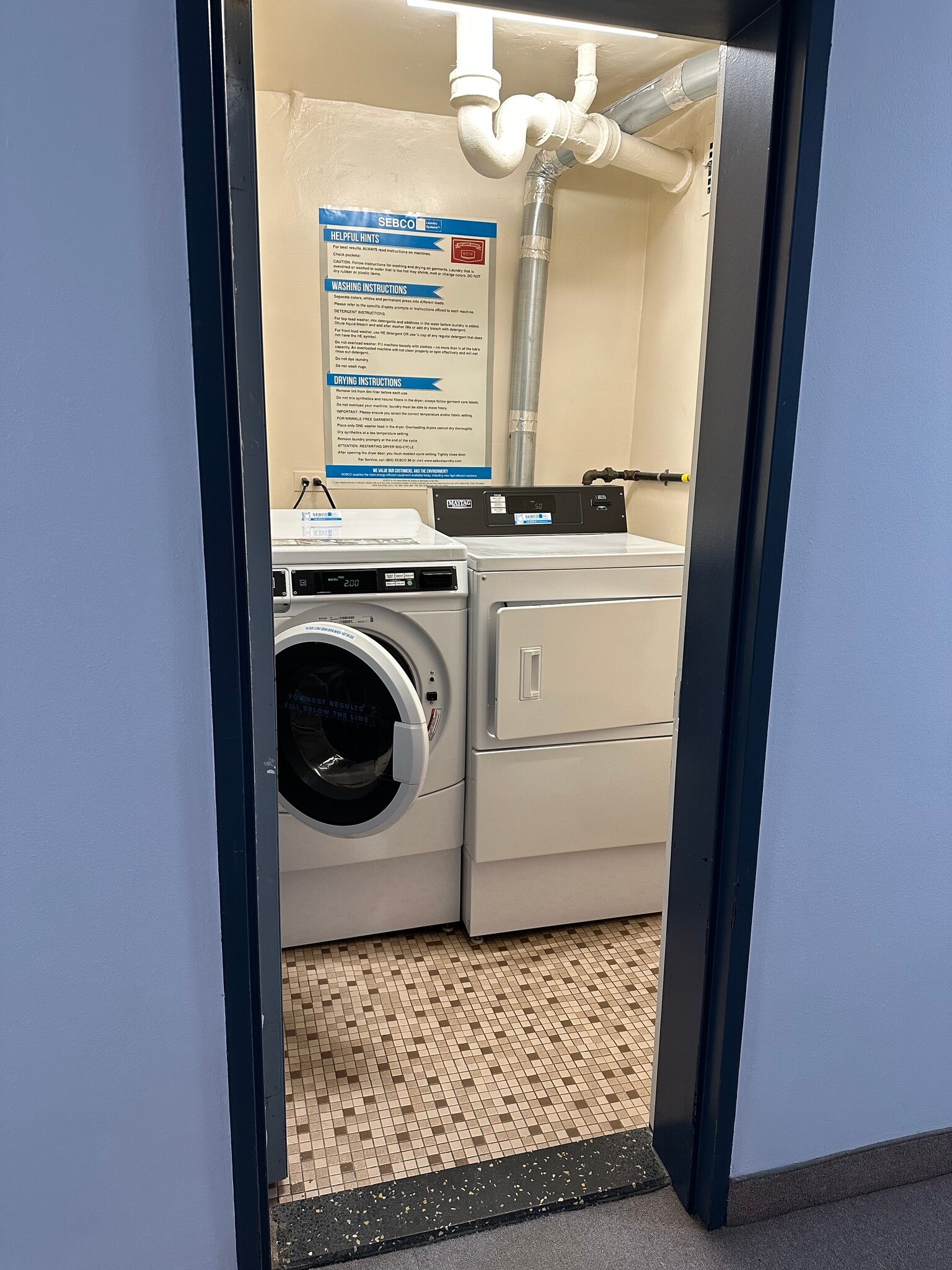 Laundry Room on Apartment Floor - 3520 Leverich
