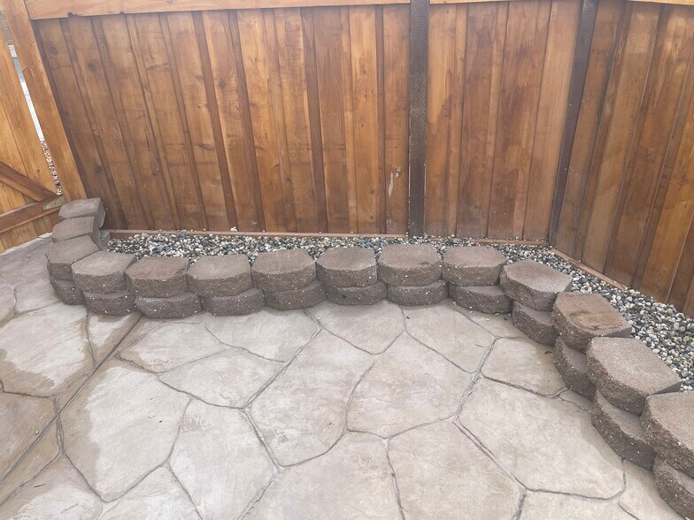Finished Side yard - 677 Barrett Lake Rd