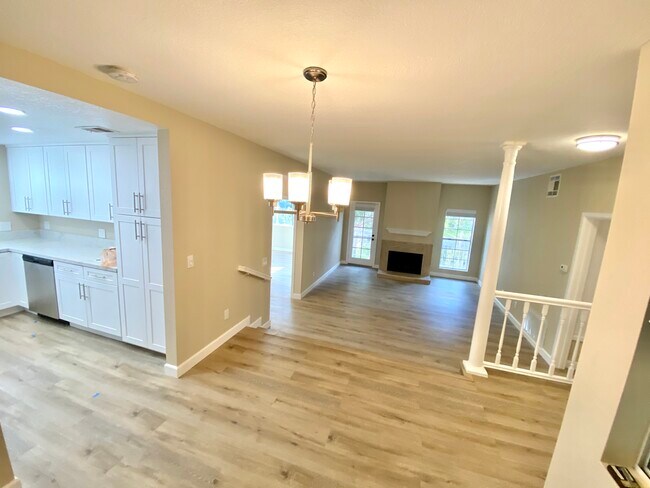 View of Living Rm from Entry Landing - 4204 3rd Ave