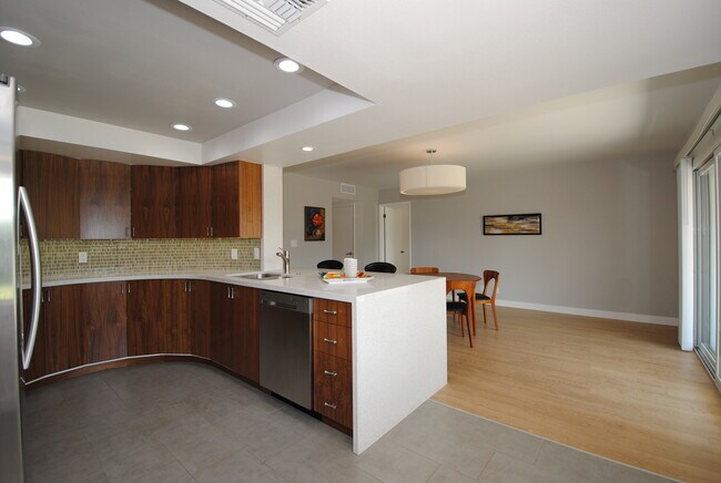 kitchen to dining - 3703 E Montecito Ave
